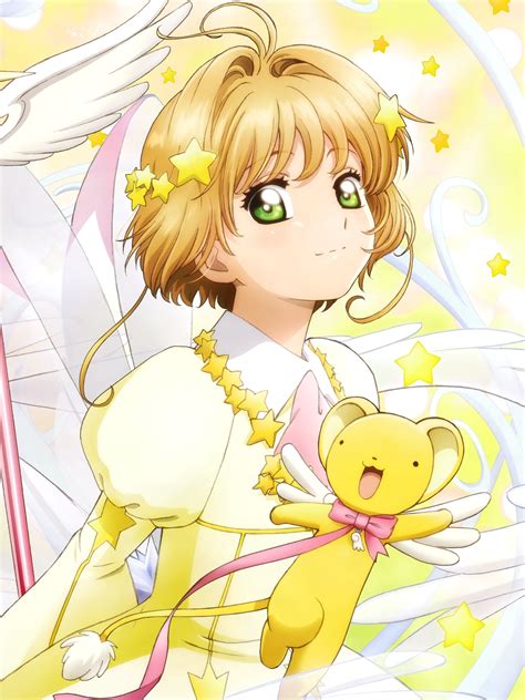 Anime Cardcaptor Sakura Keroberos Card Captor Sakura Sakura Kinomoto 1536x2048 Phone Hd