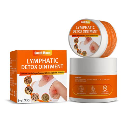 South Moon Lymphatic Detox Ointment Lymphatic Detox Cream Neck Lymph