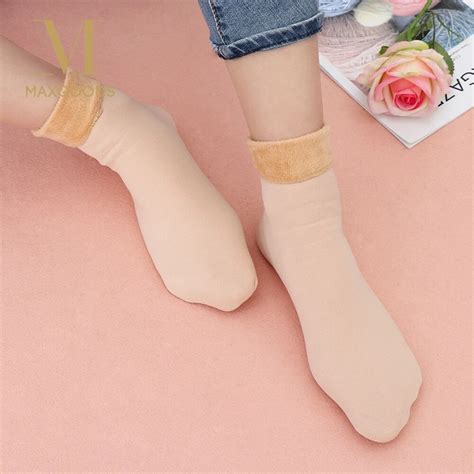 Winter Warmer Socks Women Thicken Thermal Wool Cashmere Snow Socks