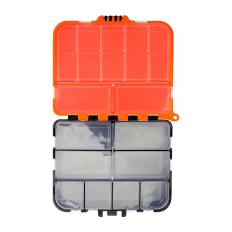 Double Sided Fishing Tackle Box Lure Hook Storage Container