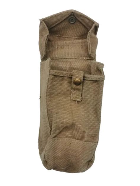 ORIGINAL WW2 BRITISH Army 1944 Pattern P44 Webbing Binocular Case