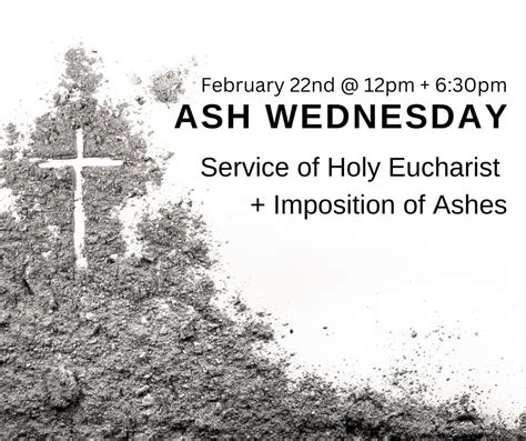 Ash Wednesday St Stephen S Episcopal Church