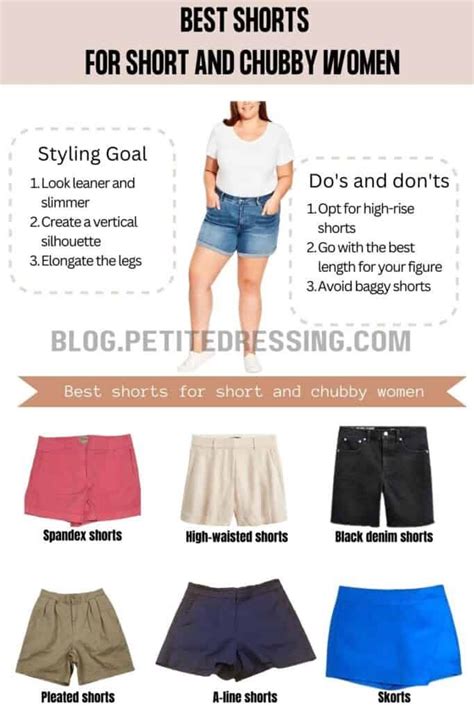 The Shorts Guide For Short And Chubby Women Shorts Outfits Women