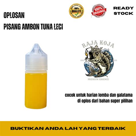 Jual Essen Oplosan Ikan Mas Pisang Ambon Tuna Leci Palung Bagus Harian