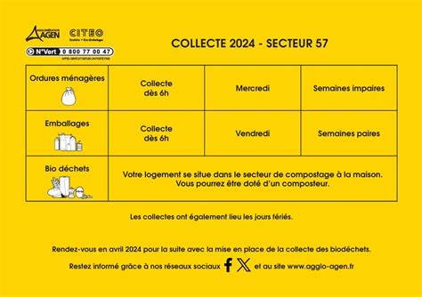 Mairie De Dondas Le Calendrier De Collecte Des Oms Est Arriv