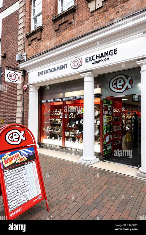 The Cex Store Shop In Stafford Town Centre Stoke On Trent