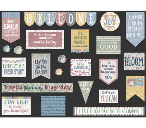 Classroom Cottage Mini Bulletin Board Learning Tree Educational Store