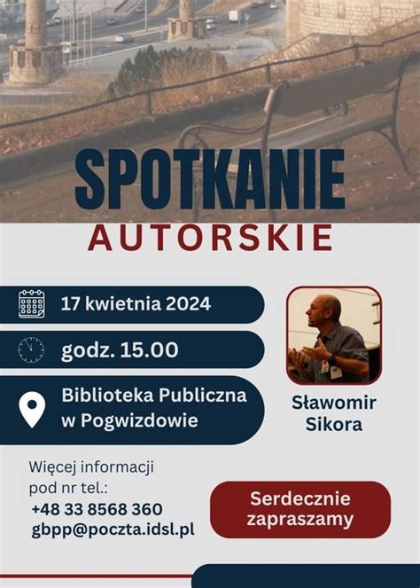 Pogwizdów biblioteka zaprasza na spotkanie autorskie Beskidzka24 pl