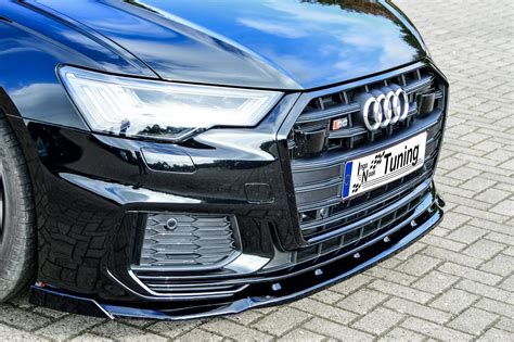 Cup Frontspoilerlippe mit Wing für Audi A6 S Line S6 4K C8 ab Bj