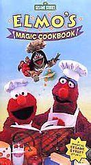 Elmos Magic Cookbook Vhs Video Emeril Lagasee Clamshell Sesame Street