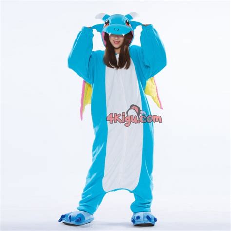 Blue Dragon Kigurumi Onesie 4kigu