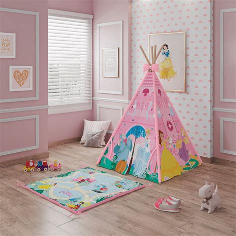 Cabana Tenda Infantil Princesas Disney Pura Magia Tulipas Home Store