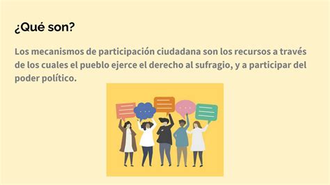 Solution Mecanismos De Participaci N Ciudadana En Colombia Studypool