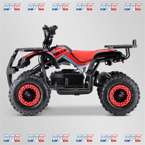 Pocket Quad Enfant Electrique W Apollo Tiger Rouge