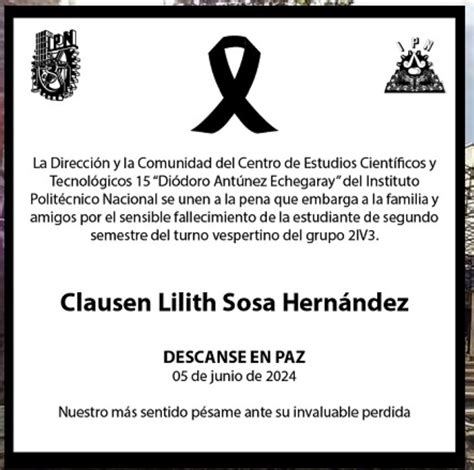 Chilango Muere Alumna Del CECyT 15 Del IPN Esto Se Sabe Del Caso