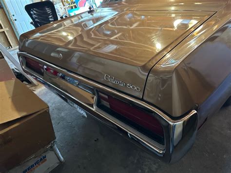 1972 Ford Galaxie Brown Rwd Automatic Police Interceptor P Code For Sale