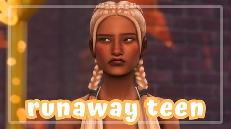 Runaway Teen Not So Berry Challenge ⭐️ Yellow Ep 3 The Sims 4 Lets