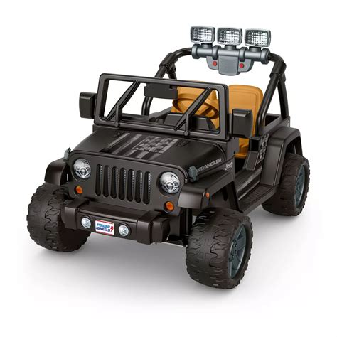 Power Wheels Jeep Wrangler 12v Ride On Vehicle 170 On Sale Jeep