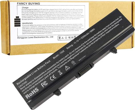 Amazon Futurebatt Cell Mah Laptop Battery For Dell Xps M