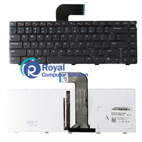 Laptop Internal Backlight Backlit Keyboard For Dell Inspiron N4110 4110