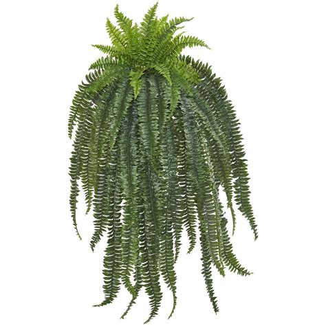 Nearly Natural Indoor 58 Boston Fern Artificial Hanging Plant 6220 S1