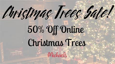 50% Off Christmas Trees at Michaels :: Southern Savers