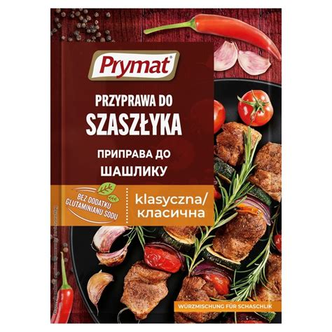 Prymat Przyprawa do szaszłyka klasyczna 25 g Zakupy online z dostawą