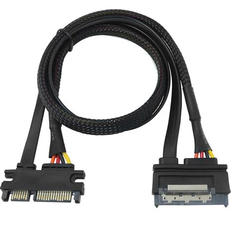 Amazon LUORNG 22Pin SATA Power Extension Cable 50cm 19 69inch 22