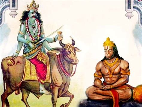 Hanuman Vs Shanidev जब हनुमान जी ने गदा से कर दी शनिदेव की पिटाई पूंछ