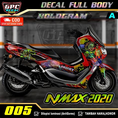 Jual Decal Sticker Yamaha Nmax New 2020 Facelift Fullbody STICKER