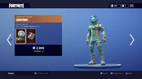 New Leviathan Skin Returns Fortnite Item Shop Today 18th September Youtube