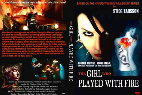 The Girl Who Played With Fire - Movie DVD Custom Covers - Millennium 2 The Girl Who Played With ...