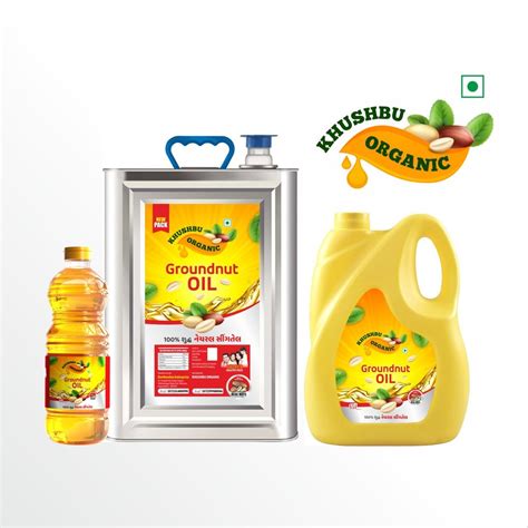 3d Fresh Groundnut Oil Bottle Label Packaging Design In Ahmedabad