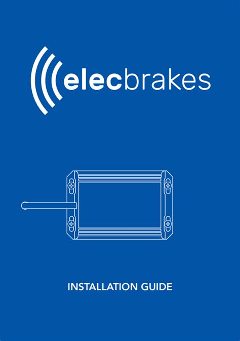 Elecbrakes Bluetooth Electric Brake Controller + Hardwire Lead ...