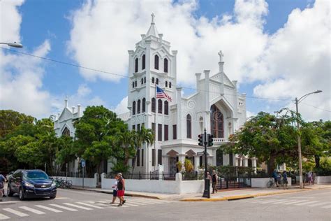 St Paul S Episcopal Church In Key West Editorial Photography Image