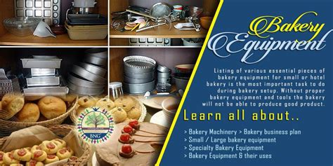 Bakery Kitchen Equipment List