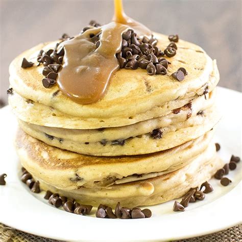 Peanut Butter Chocolate Chip Pancakes Lmld