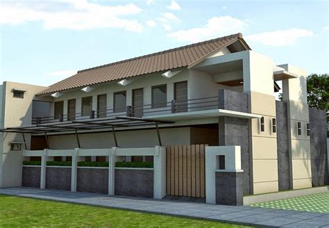 Desain Rumah Kost Minimalis Modern