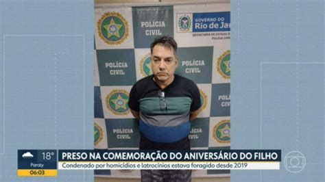 Vídeo Criminoso foragido desde 2019 é preso enquanto comemorava o