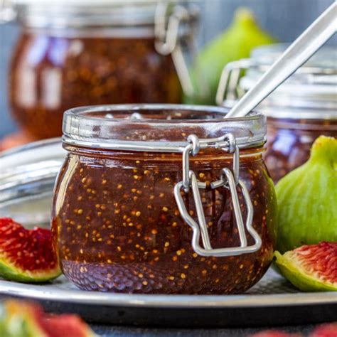 Fresh Fig Jam Recipe Happy Foods Tube