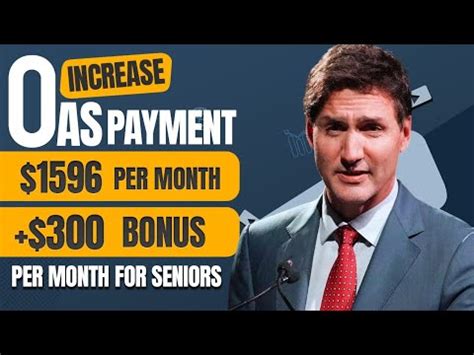 Update July 2024 OAS Rise Trudeau Offers 65 Seniors 1596 Monthly