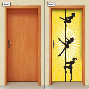 Adesivo Decorativo De Porta Pole Dance Cnpt Leroy Merlin