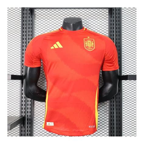 Camiseta Espa A Primera Equipaci N Versi N Jugador Eurocopa