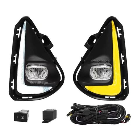 Led Fog Light Drl Turn Signal Yellow For Toyota Corolla Axio Fielder