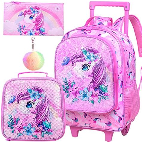 Rolling In Style Make A Statement With A Unicorn Backpack With Wheels