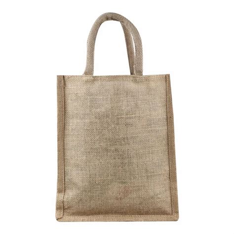 Brown JUTE BAGS 12X10X5 INCH HXWXD WITH PREMIUM ECO FRIENDLY JUTE At