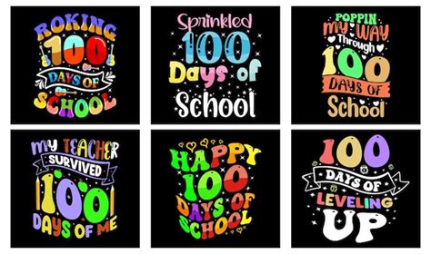 100 Days Of School Poster Board Ideas