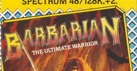 Barbarian The Ultimate Warrior Video Game Boardgamegeek