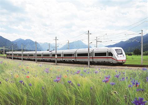 The German Ice Intercity Express High Speed Train R Europe