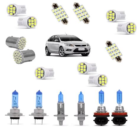 Kit Lampada Super Branca Led Ford Focus A R Em